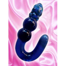 Umbrella-Shaped Glass Dildo, Sex Toy for Women